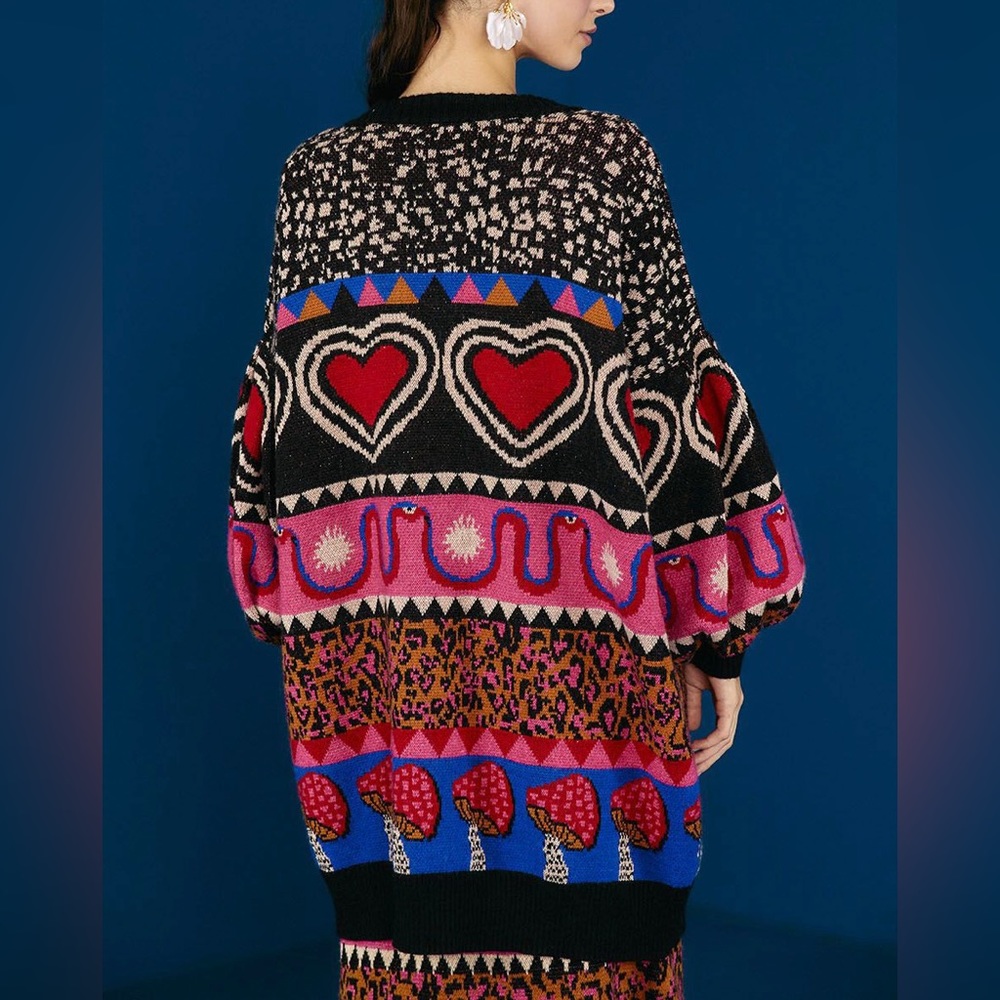 FARM Rio Multicolor Patterned Cardigan - Picture 15 of 16